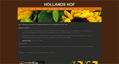 Desktop Screenshot of bloemenhollandshof.be
